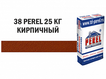 Perel RL 0438 Кирпичная декоративная затирочная смесь, 25 кг