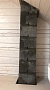 Монтаж банной печи Etna Шторм 18 (панорама) с дымоходом SWT