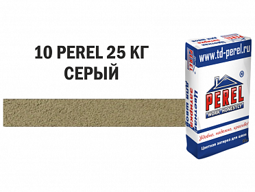 Perel RL 0410 Серая декоративная затирочная смесь, 25 кг