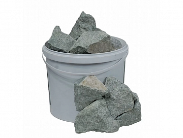 Жадеит колотый камни для бани (70-150 мм), 5 кг